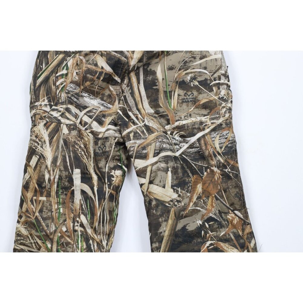 Vintage Boys Size Large Double Knee Realtree Camouflage 5K Insulated Snow Pants - Picture 11 of 12